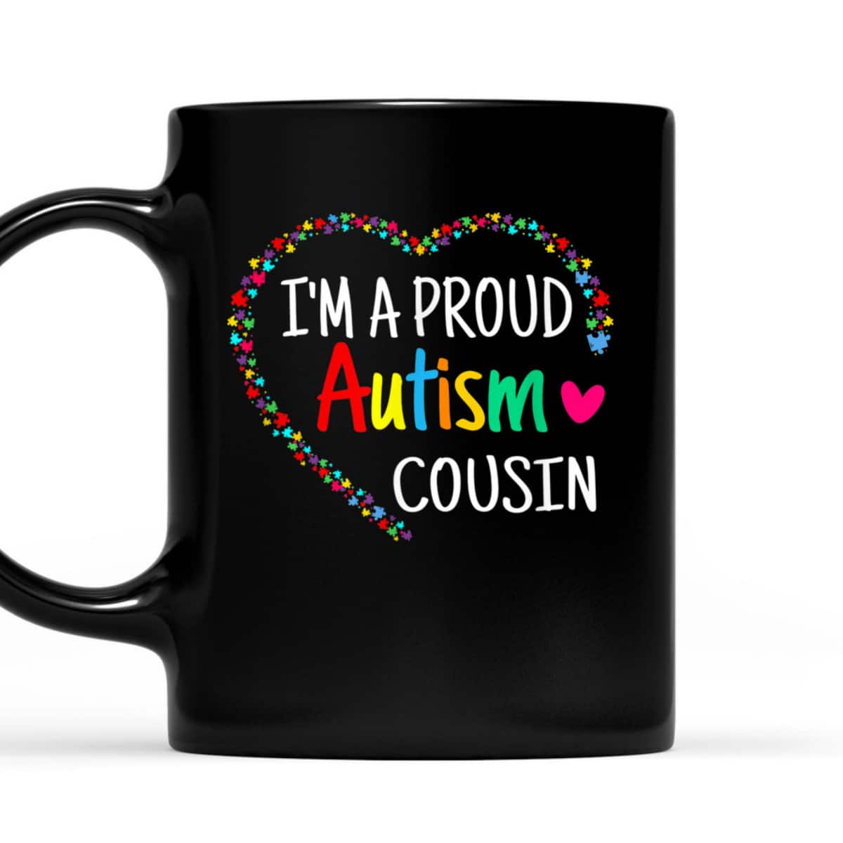 I'm A Proud Autism Cousin Men Boys Gifts Autism Awareness T-Shirt