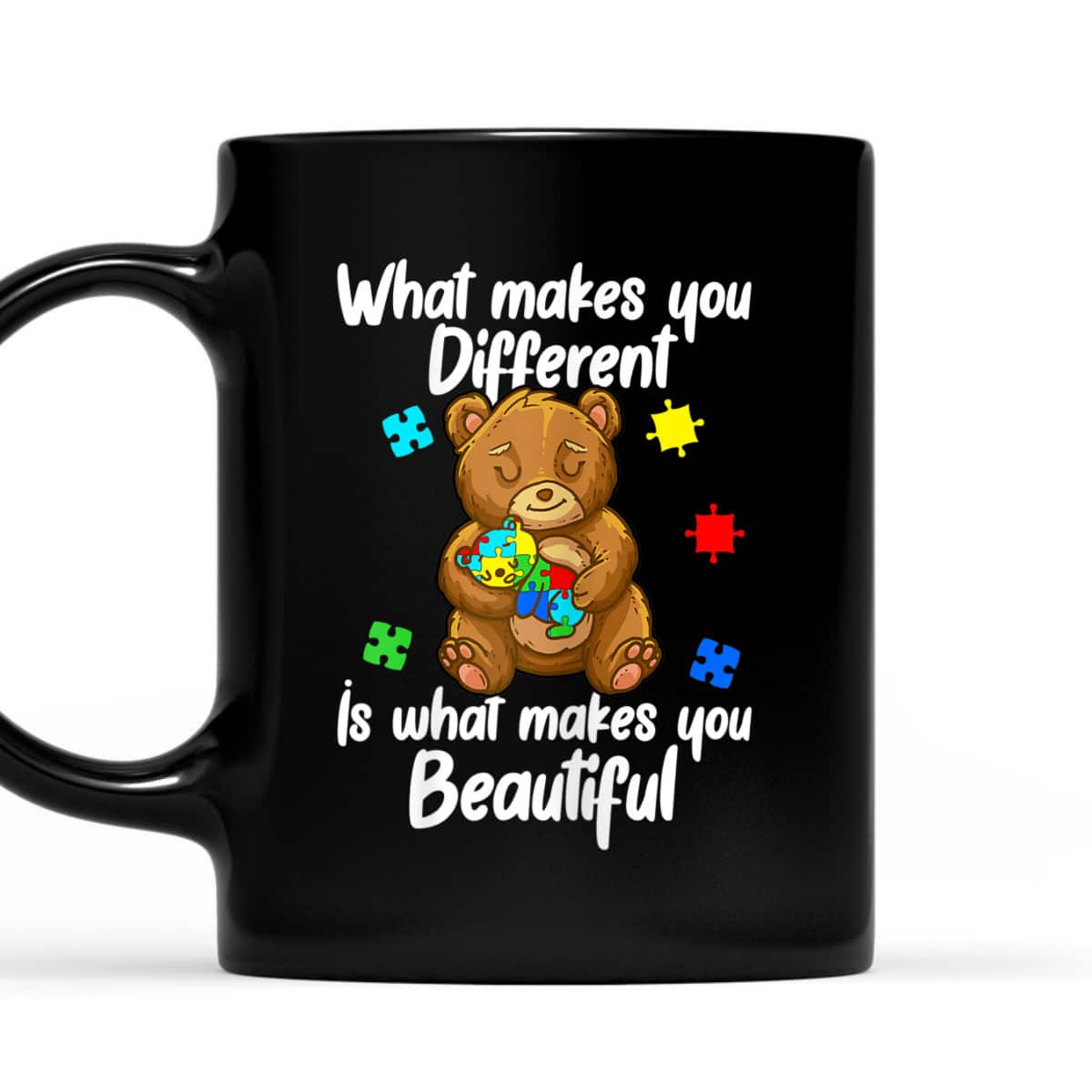 Womens Cute Baby And Mama Bear Puzzle Child Autism Awareness T-Shirt Womens Cute Baby And Mama Bear Puzzle Child Autism Awareness T-Shirt
