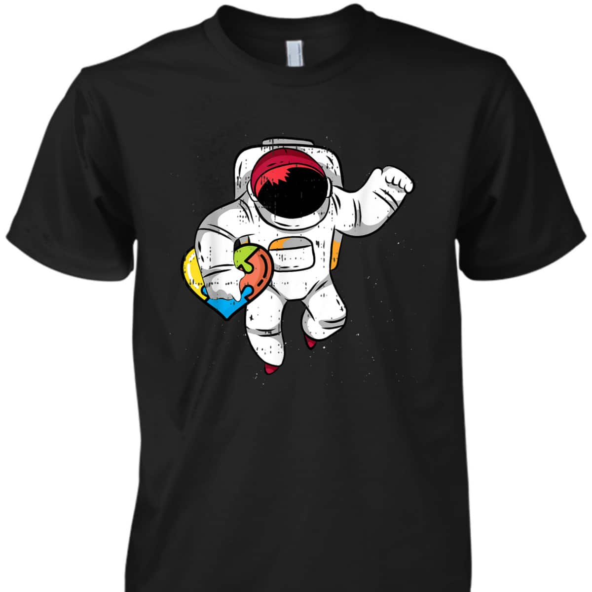Astronaut Cute Puzzle Heart Autism Awareness Gifts Kids Mom T-Shirt Astronaut Cute Puzzle Heart Autism Awareness Gifts Kids Mom T-Shirt