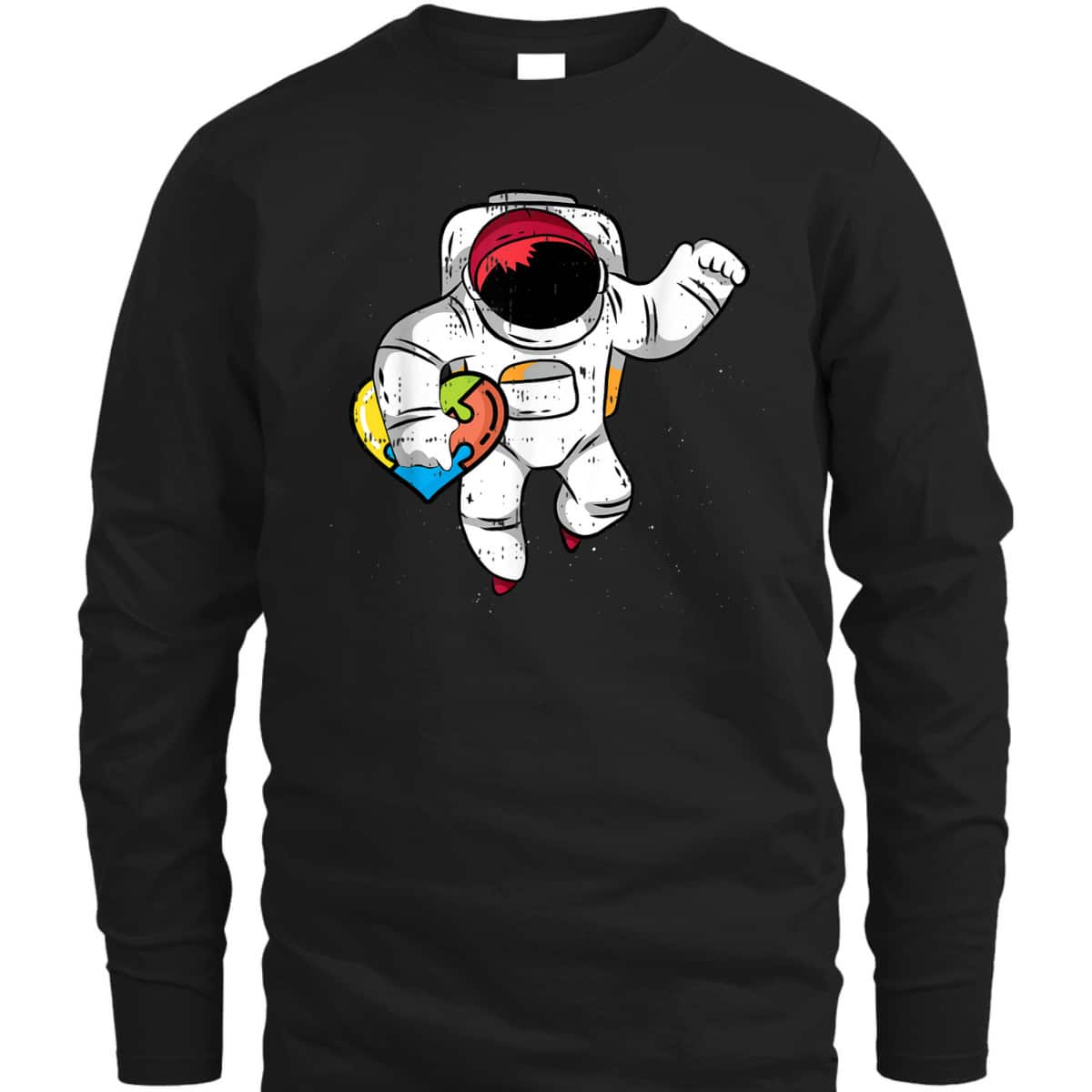 Astronaut Cute Puzzle Heart Autism Awareness Gifts Kids Mom T-Shirt Astronaut Cute Puzzle Heart Autism Awareness Gifts Kids Mom T-Shirt