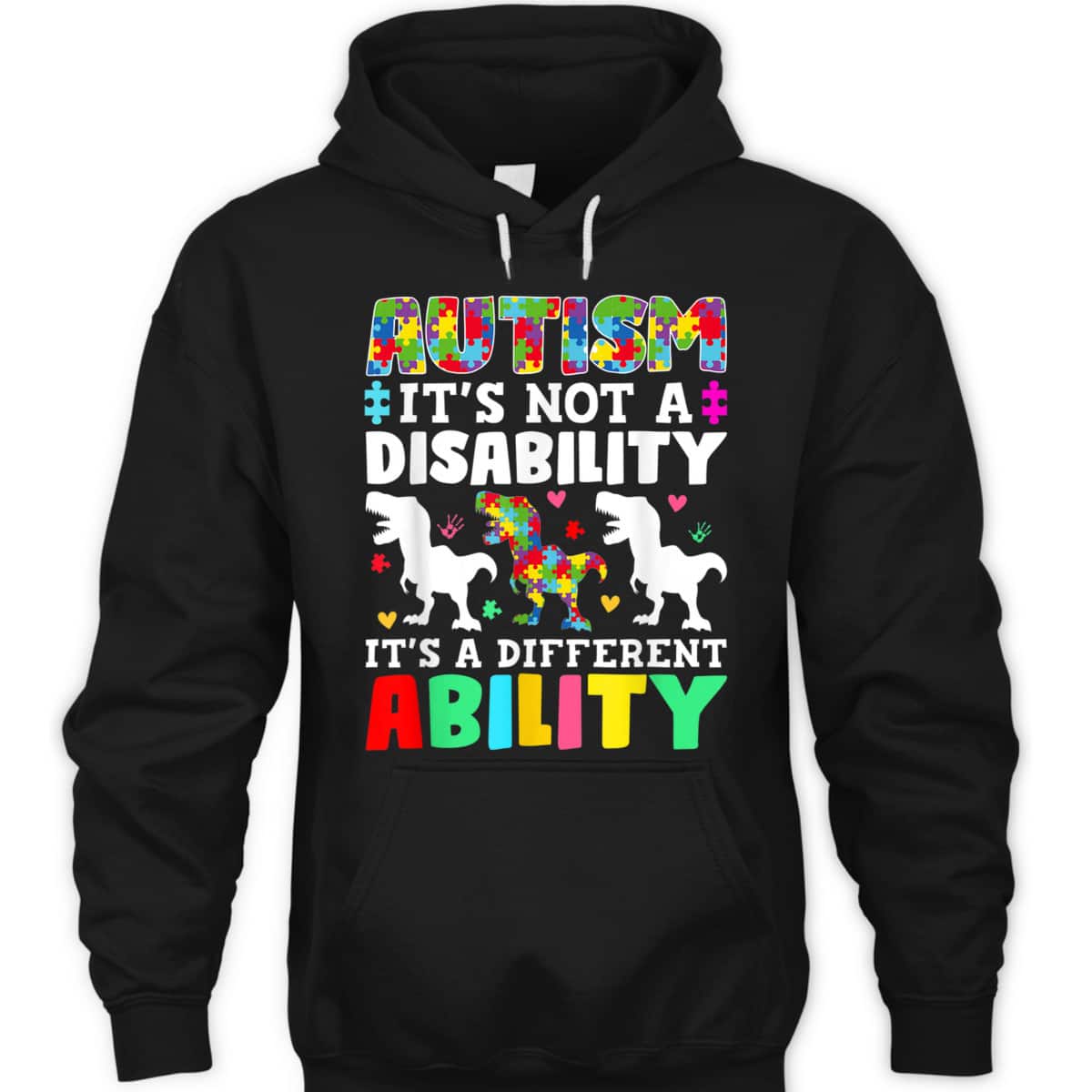 Autism Is Not A Disability It's A Different Ability Autism T-Shirt Autism Is Not A Disability It's A Different Ability Autism T-Shirt