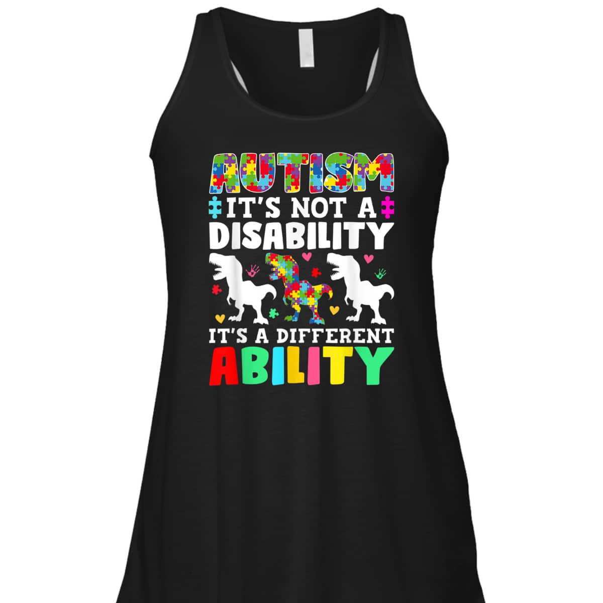 Autism Is Not A Disability It's A Different Ability Autism T-Shirt Autism Is Not A Disability It's A Different Ability Autism T-Shirt