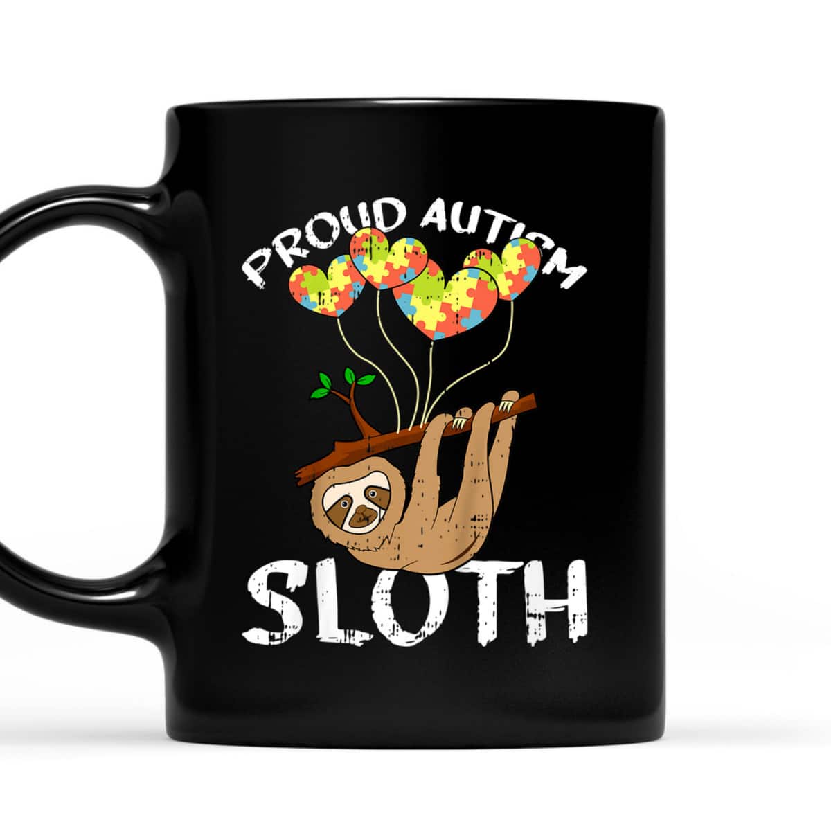 Kids Sloth Proud Autism Awareness Gifts For Kids Cute Animal T-Shirt
