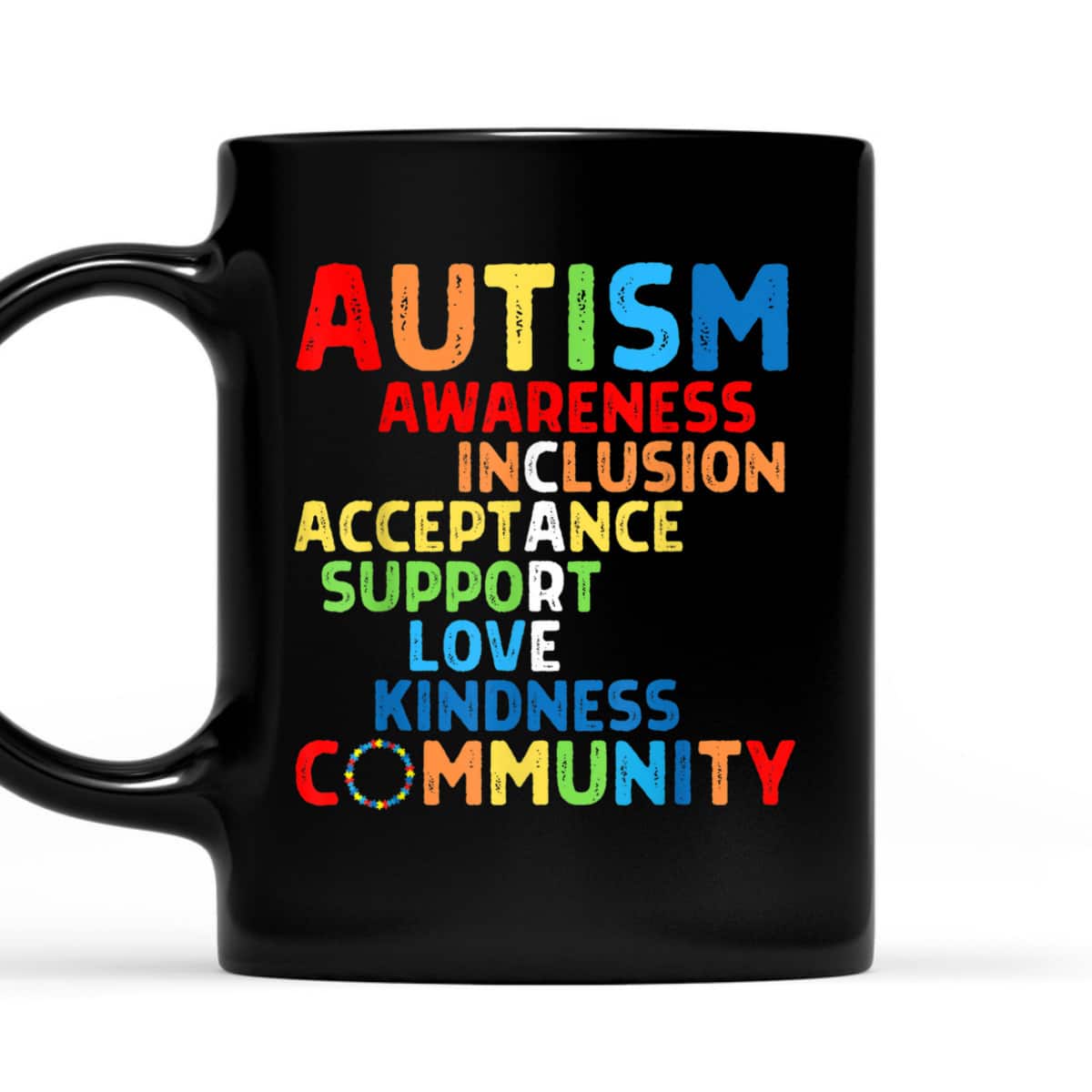 Autism Awareness Support Care Acceptance Ally T-Shirt Autism Awareness Support Care Acceptance Ally T-Shirt