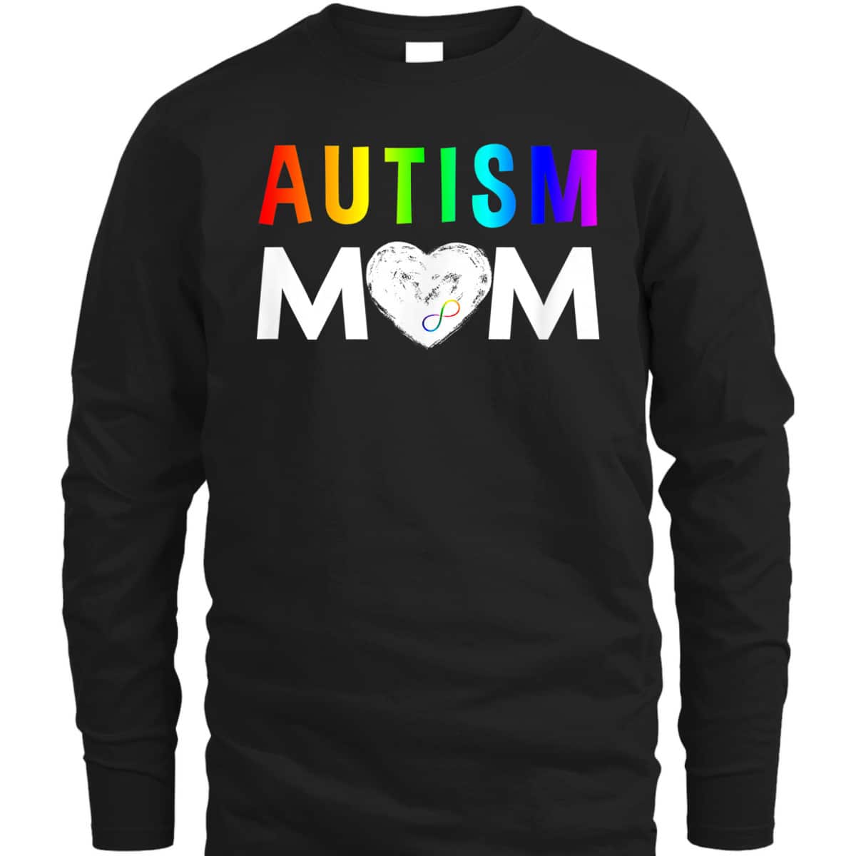 Autism Mom - Red Instead Infinity T-Shirt Autism Mom - Red Instead Infinity T-Shirt