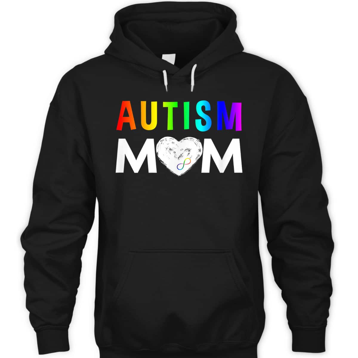 Autism Mom - Red Instead Infinity T-Shirt Autism Mom - Red Instead Infinity T-Shirt