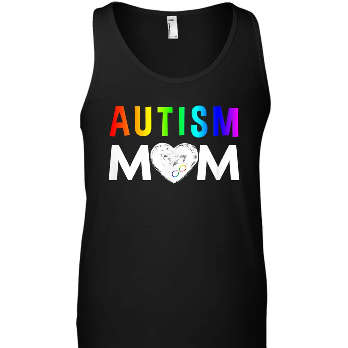 Autism Mom - Red Instead Infinity T-Shirt
