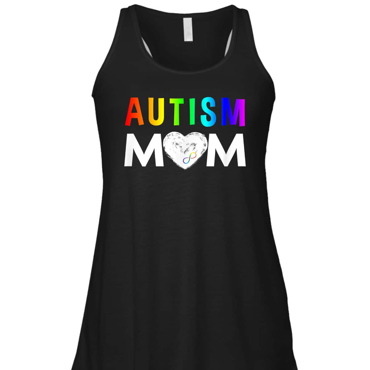 Autism Mom - Red Instead Infinity T-Shirt