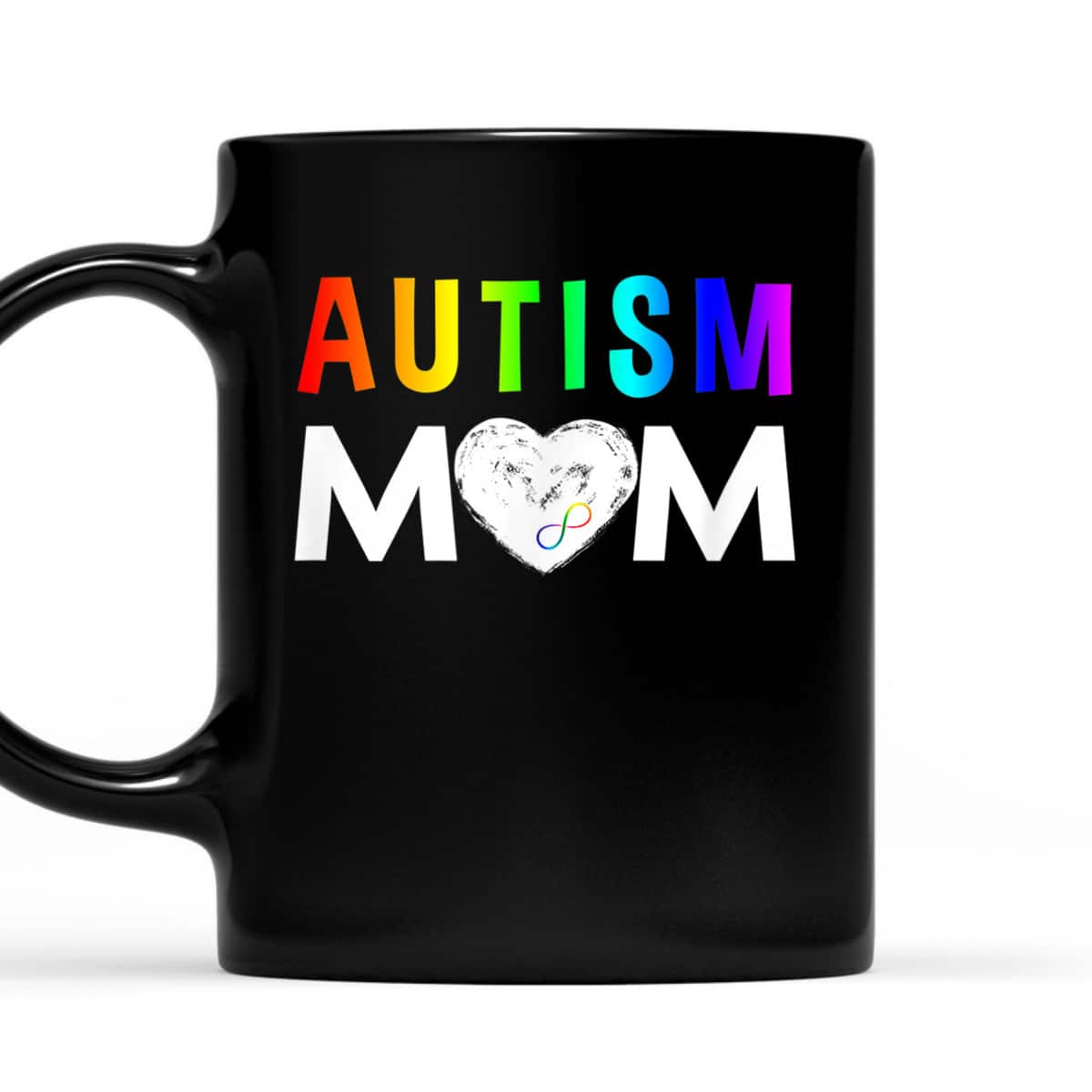 Autism Mom - Red Instead Infinity T-Shirt