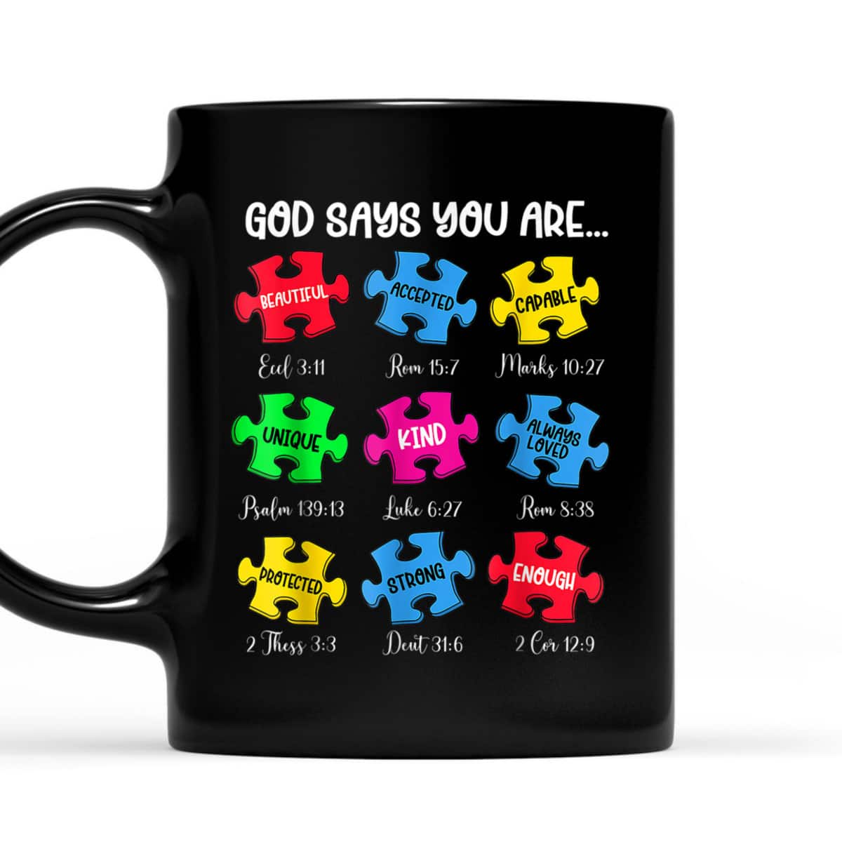 Autism Awareness Christian God Say You Are T-Shirt Autism Awareness Christian God Say You Are T-Shirt
