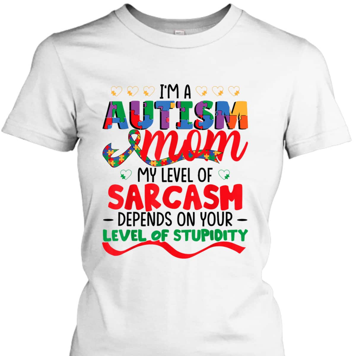 Autism Awareness Women Mom Autism T-Shirt Autism Awareness Women Mom Autism T-Shirt