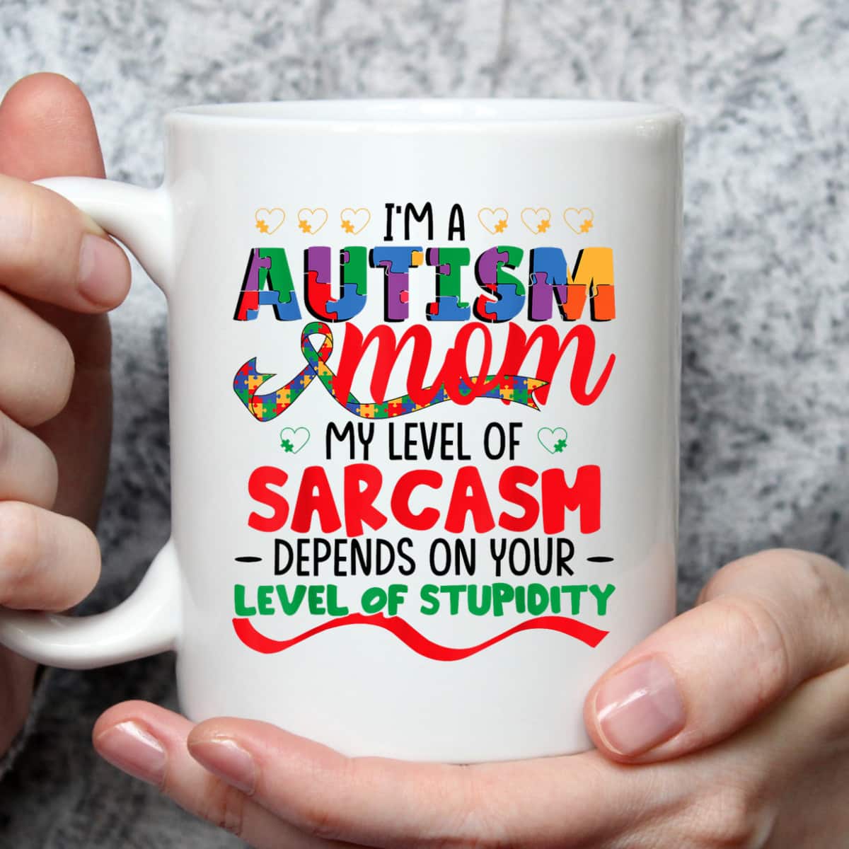 Autism Awareness Women Mom Autism T-Shirt