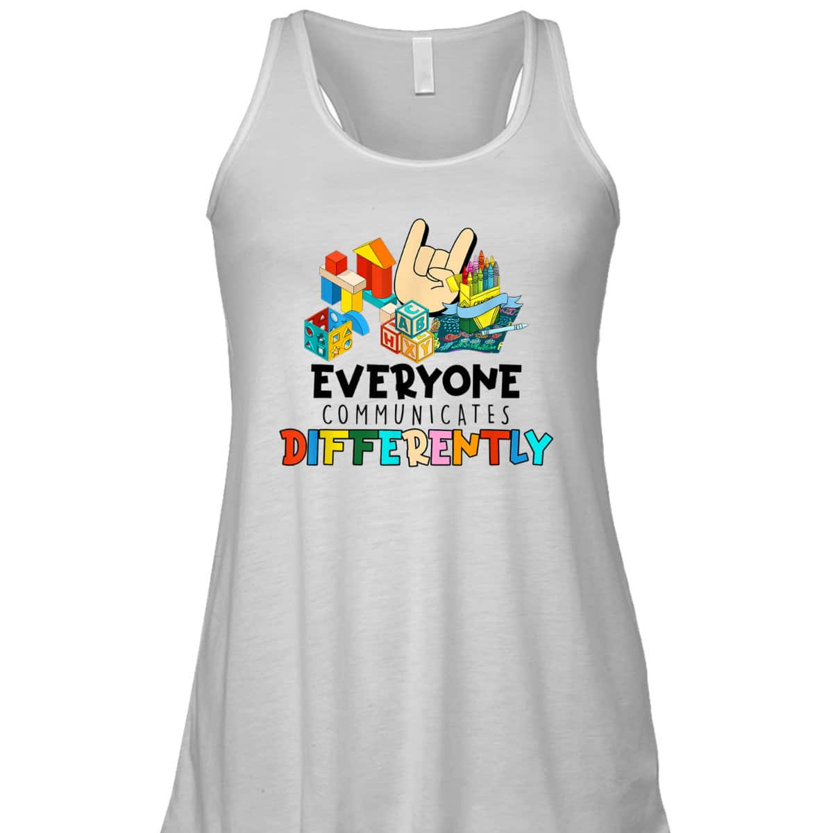 Everyone Communicates Differently Autism Special Education T-Shirt Everyone Communicates Differently Autism Special Education T-Shirt