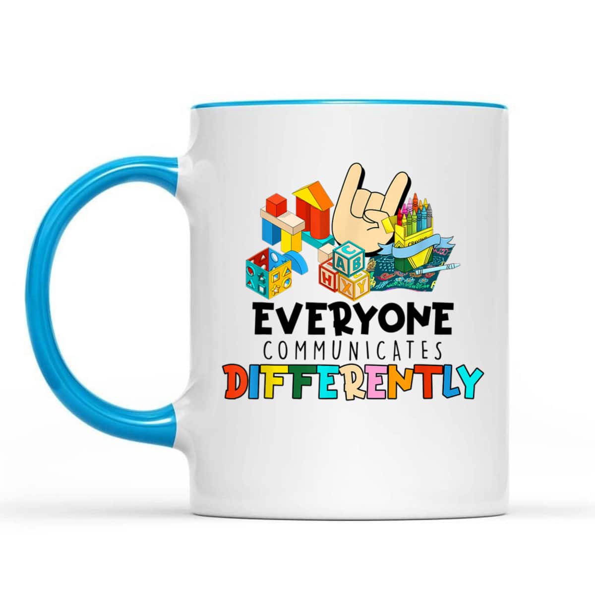 Everyone Communicates Differently Autism Special Education T-Shirt Everyone Communicates Differently Autism Special Education T-Shirt
