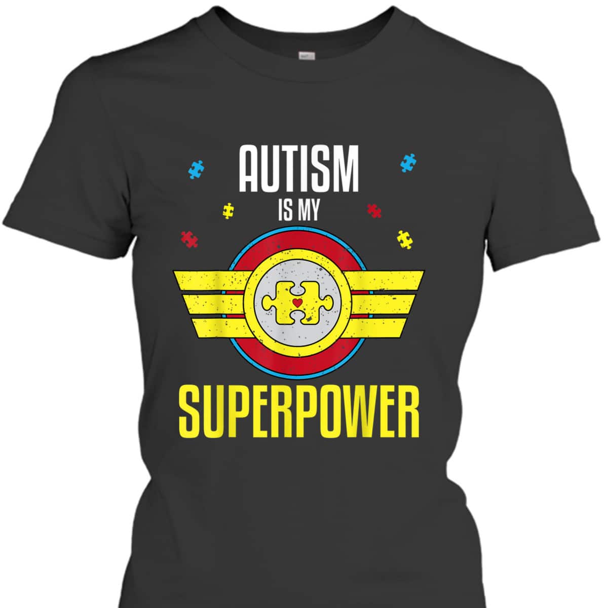 Autism Is My Superpower Autism Awareness Kids Gift T-Shirt
