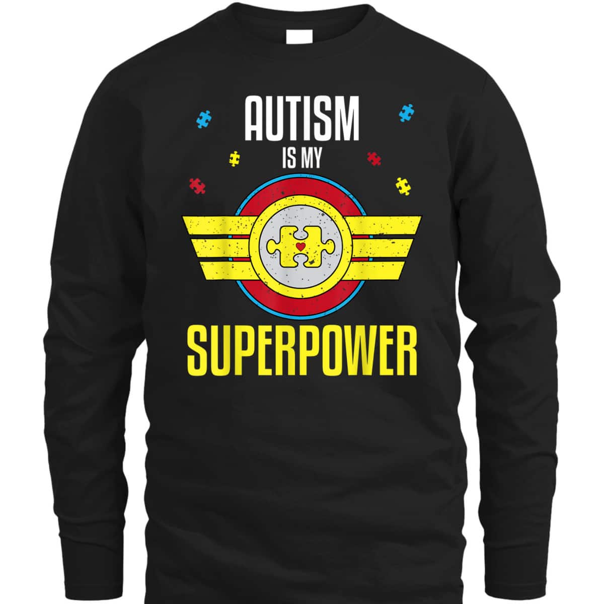 Autism Is My Superpower Autism Awareness Kids Gift T-Shirt