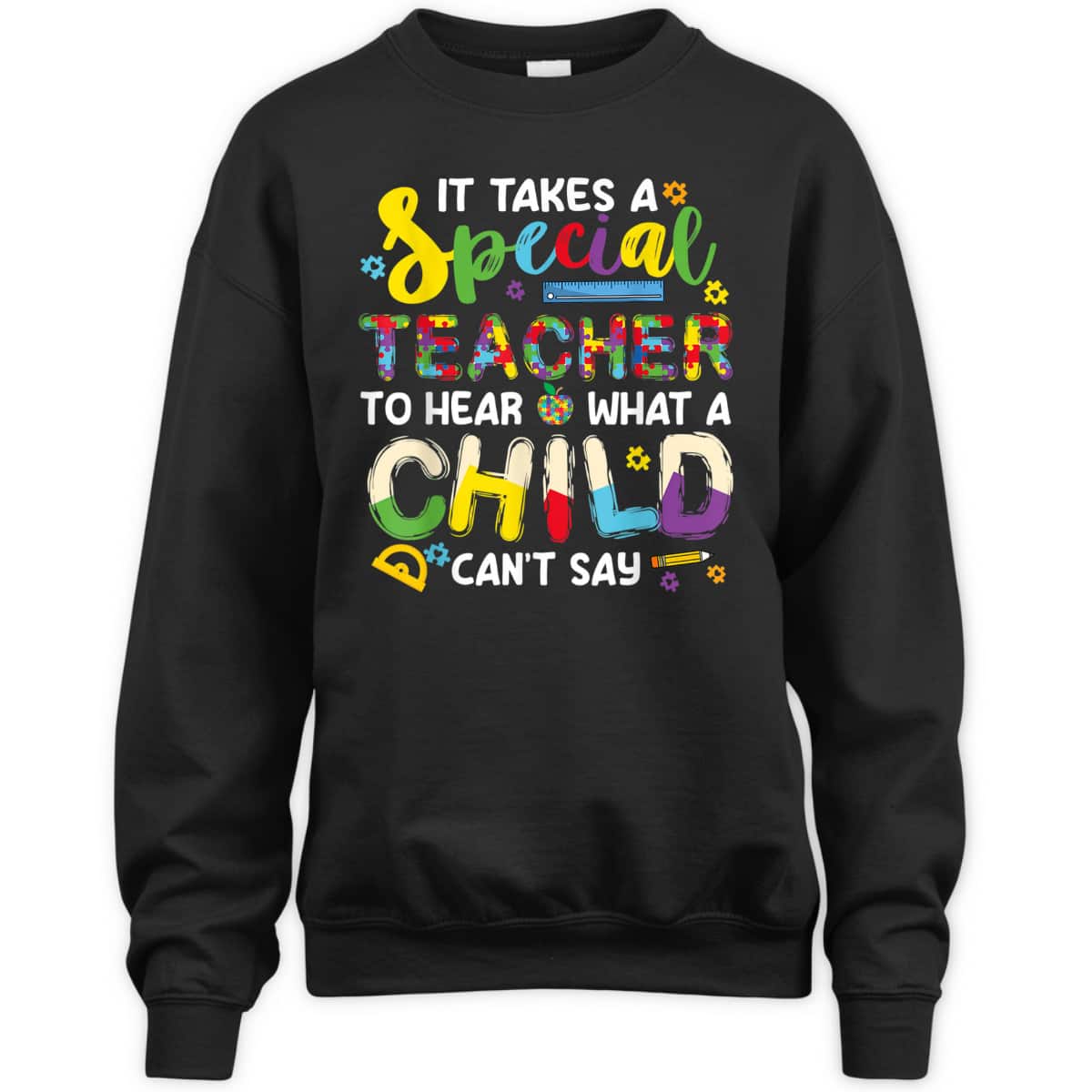 Autism Awareness Teachers It Takes A Special Teacher T-Shirt Autism Awareness Teachers It Takes A Special Teacher T-Shirt