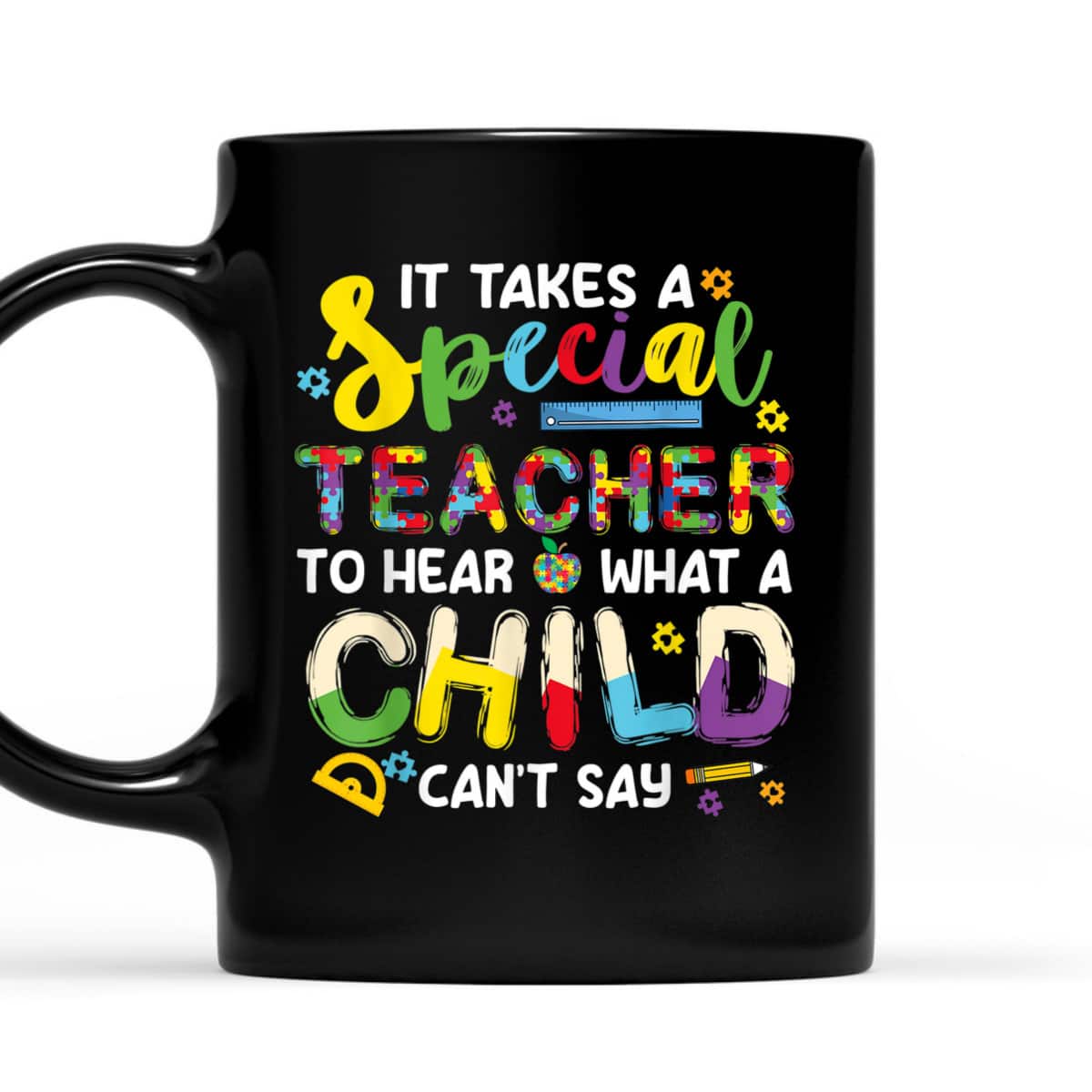 Autism Awareness Teachers It Takes A Special Teacher T-Shirt Autism Awareness Teachers It Takes A Special Teacher T-Shirt