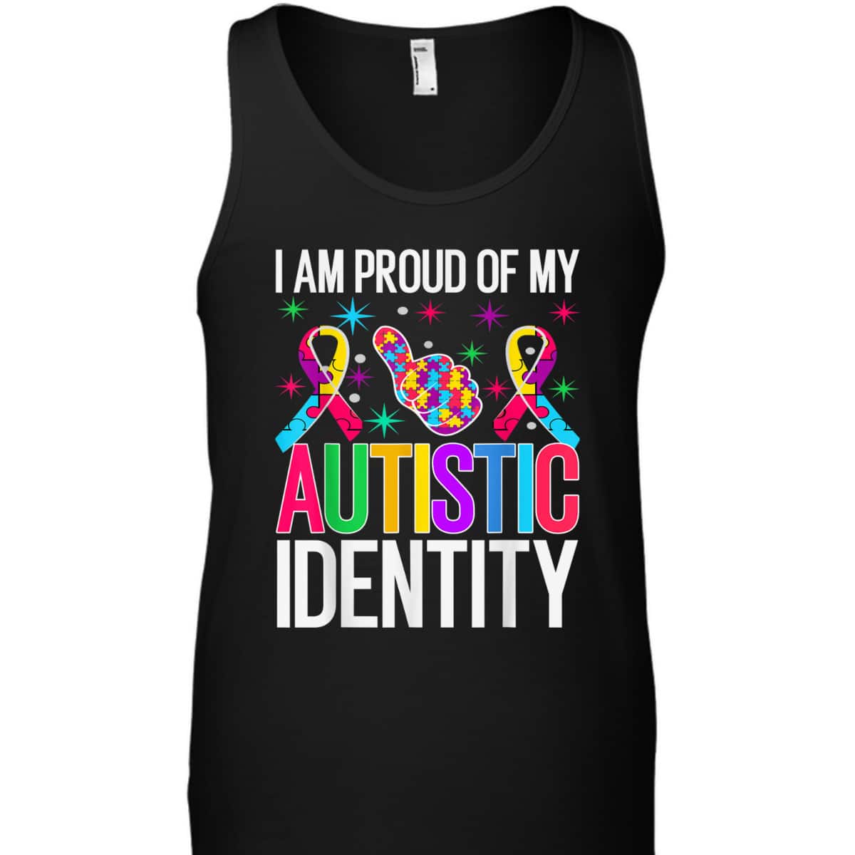 I Am Proud Of My Autistic Identity, Autism Awareness T-Shirt I Am Proud Of My Autistic Identity, Autism Awareness T-Shirt