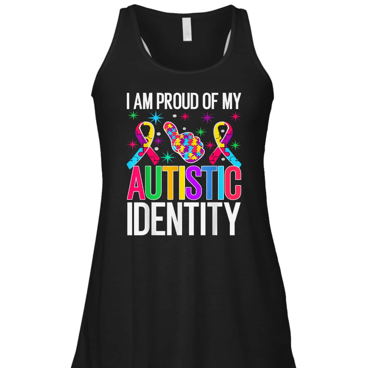 I Am Proud Of My Autistic Identity, Autism Awareness T-Shirt