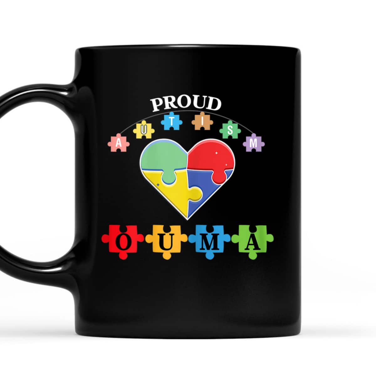 Womens Proud Autism Ouma Family Matching Autism Awareness Gift T-Shirt Womens Proud Autism Ouma Family Matching Autism Awareness Gift T-Shirt