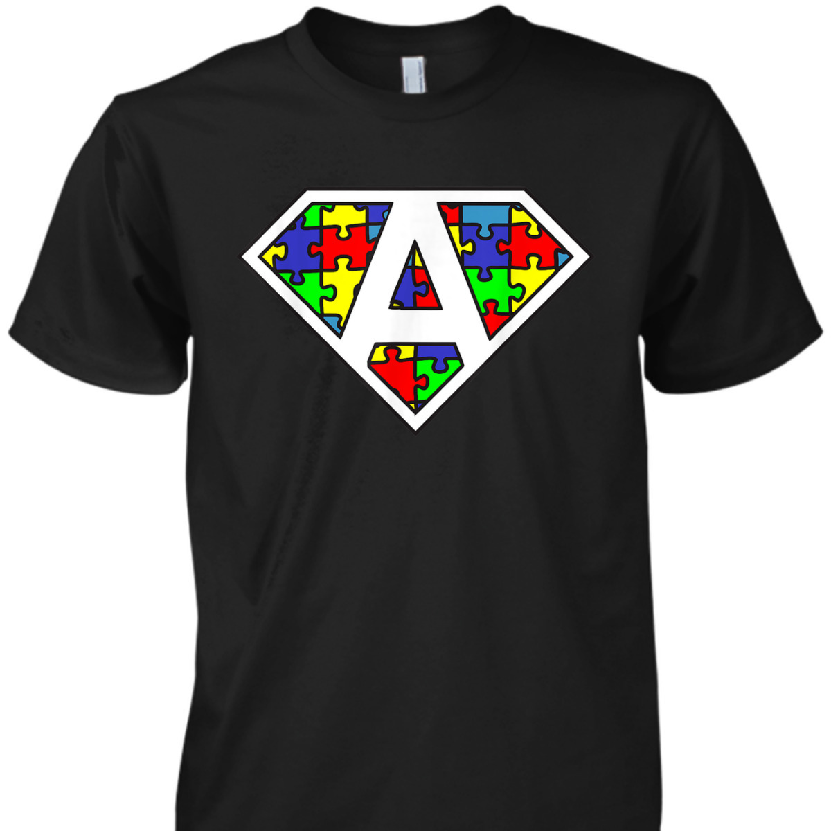 Autism Awareness Superhero Puzzle T-Shirt