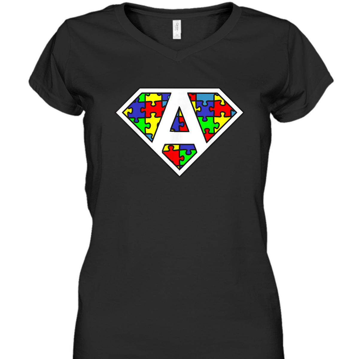 Autism Awareness Superhero Puzzle T-Shirt