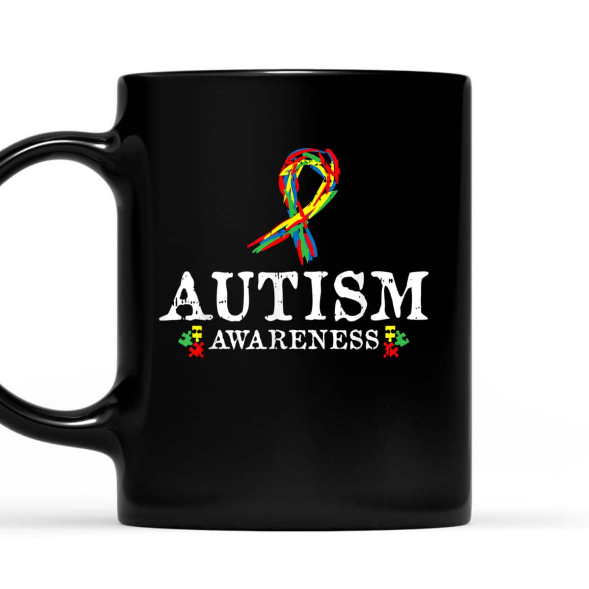 Puzzle Piece Ribbon Autism Awareness Gifts For Adults T-Shirt