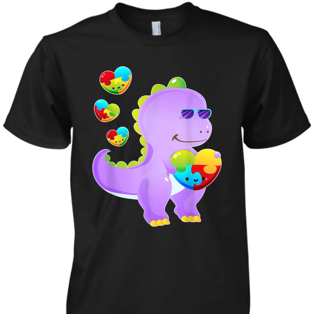 Autism Kids Toddler Autism Teacher Dinosaur Autism T-Shirt