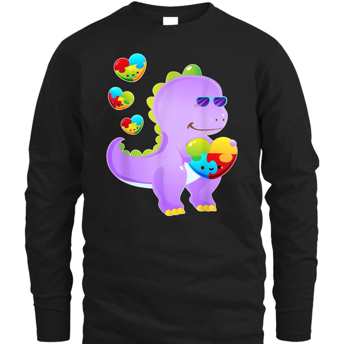 Autism Kids Toddler Autism Teacher Dinosaur Autism T-Shirt
