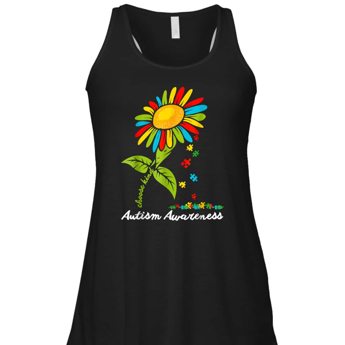 Choose Kind Autism Awareness Month Women Sunflower Mom T-Shirt Choose Kind Autism Awareness Month Women Sunflower Mom T-Shirt