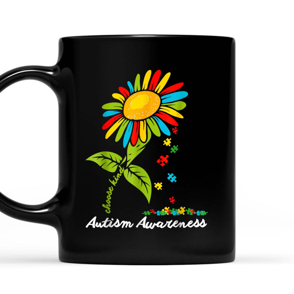 Choose Kind Autism Awareness Month Women Sunflower Mom T-Shirt Choose Kind Autism Awareness Month Women Sunflower Mom T-Shirt