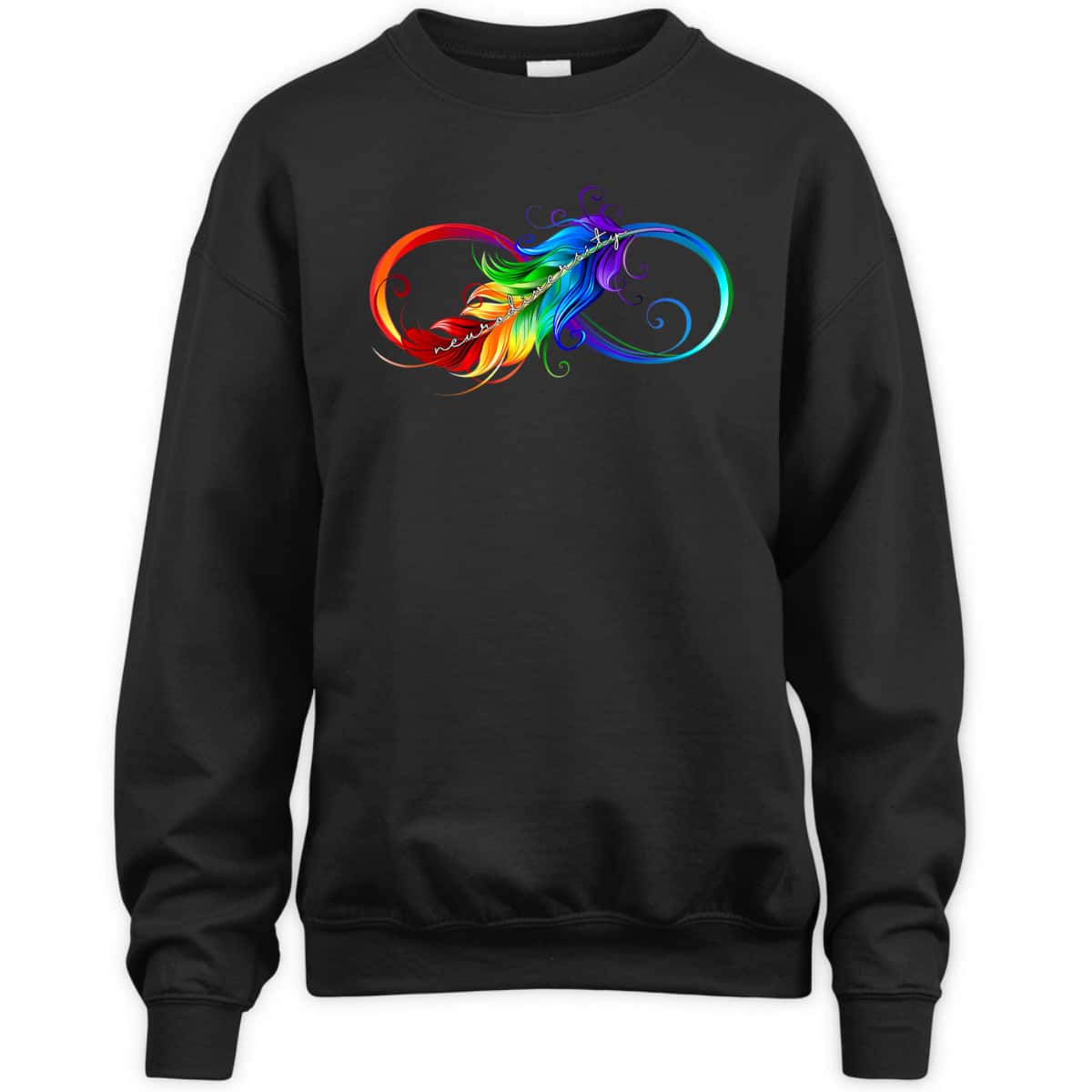 Neurodiversity Symbol Rainbow Infinity Autism Mom Awareness T-Shirt Neurodiversity Symbol Rainbow Infinity Autism Mom Awareness T-Shirt