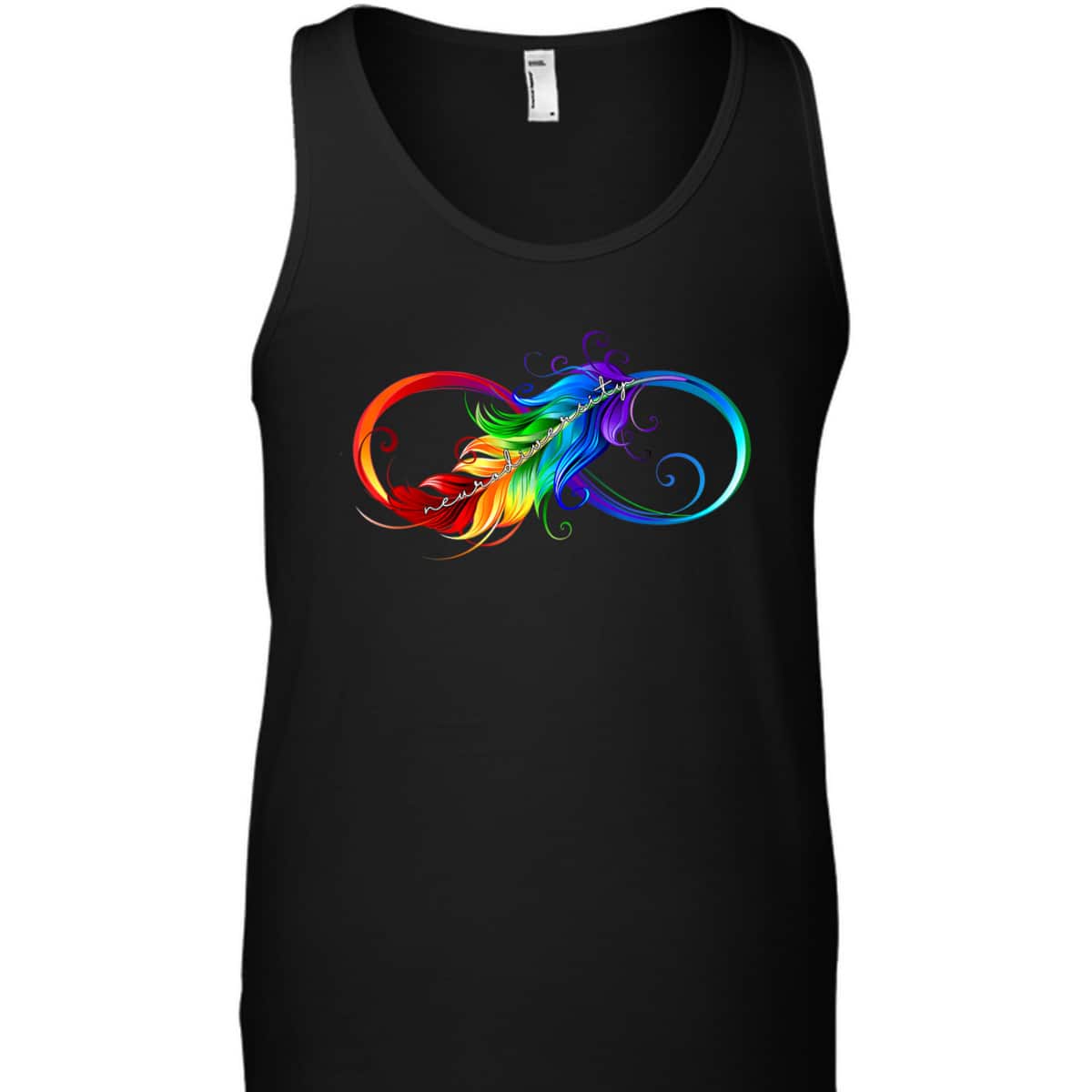 Neurodiversity Symbol Rainbow Infinity Autism Mom Awareness T-Shirt Neurodiversity Symbol Rainbow Infinity Autism Mom Awareness T-Shirt