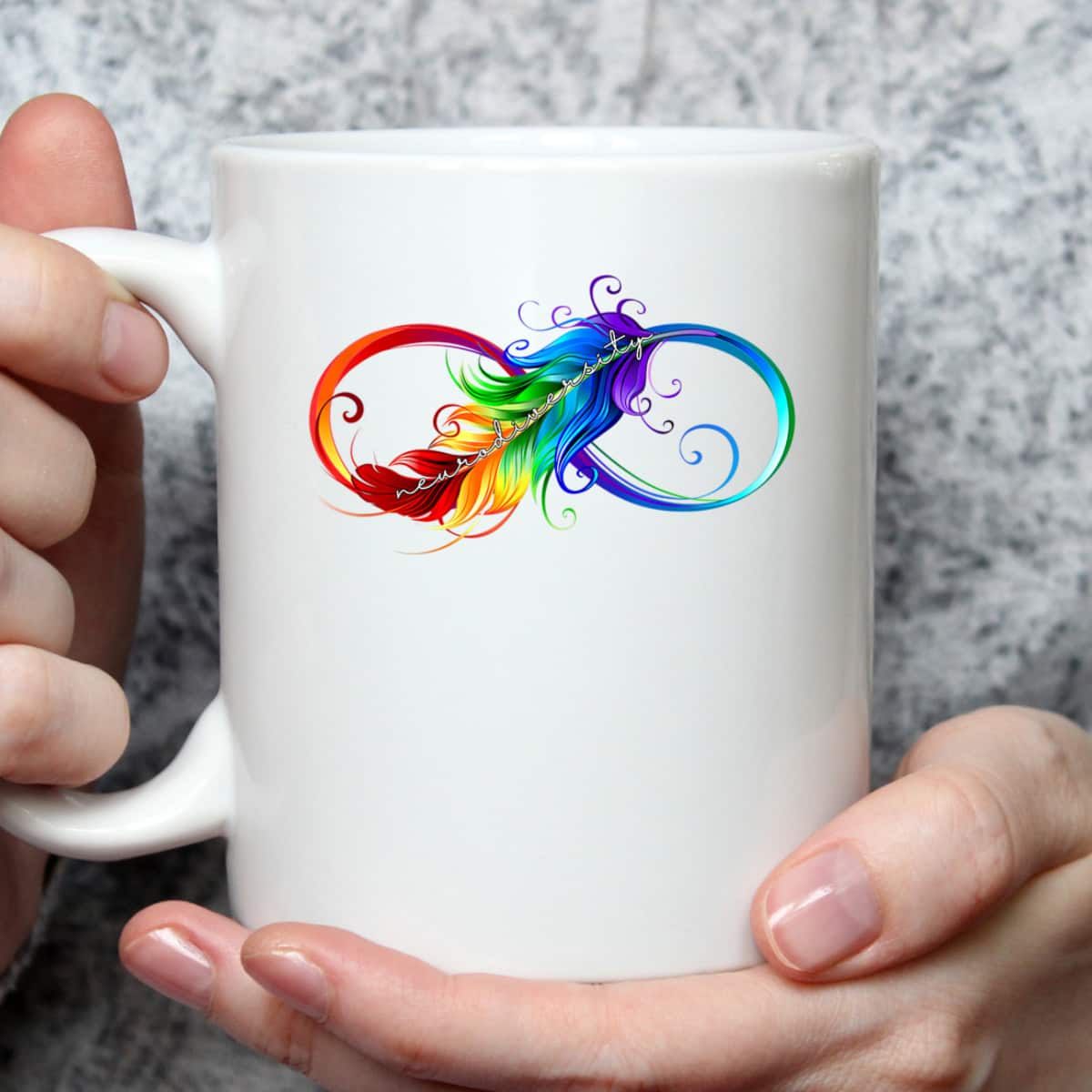 Neurodiversity Symbol Rainbow Infinity Autism Mom Awareness T-Shirt Neurodiversity Symbol Rainbow Infinity Autism Mom Awareness T-Shirt