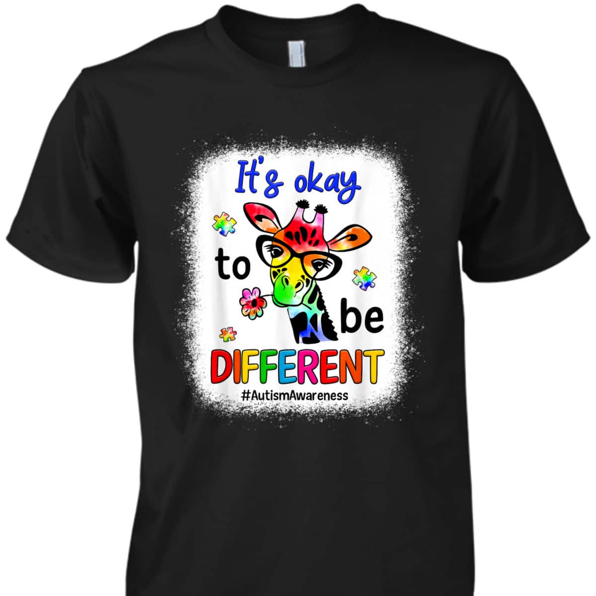 Its Ok To Be Different Autism Awareness Acceptance Women Kid T-Shirt