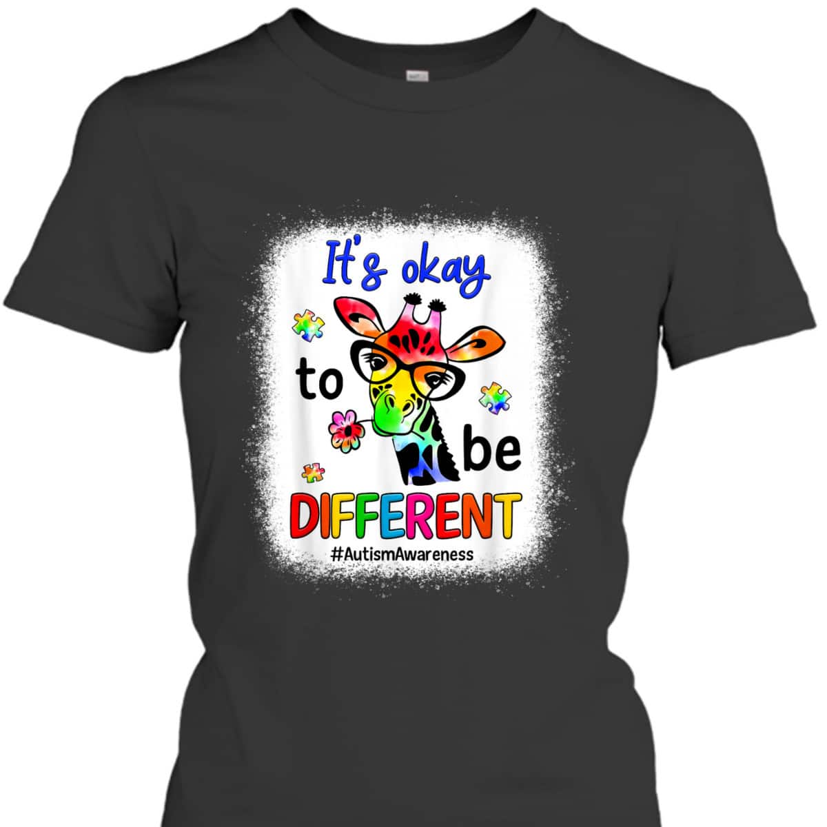 Its Ok To Be Different Autism Awareness Acceptance Women Kid T-Shirt Its Ok To Be Different Autism Awareness Acceptance Women Kid T-Shirt