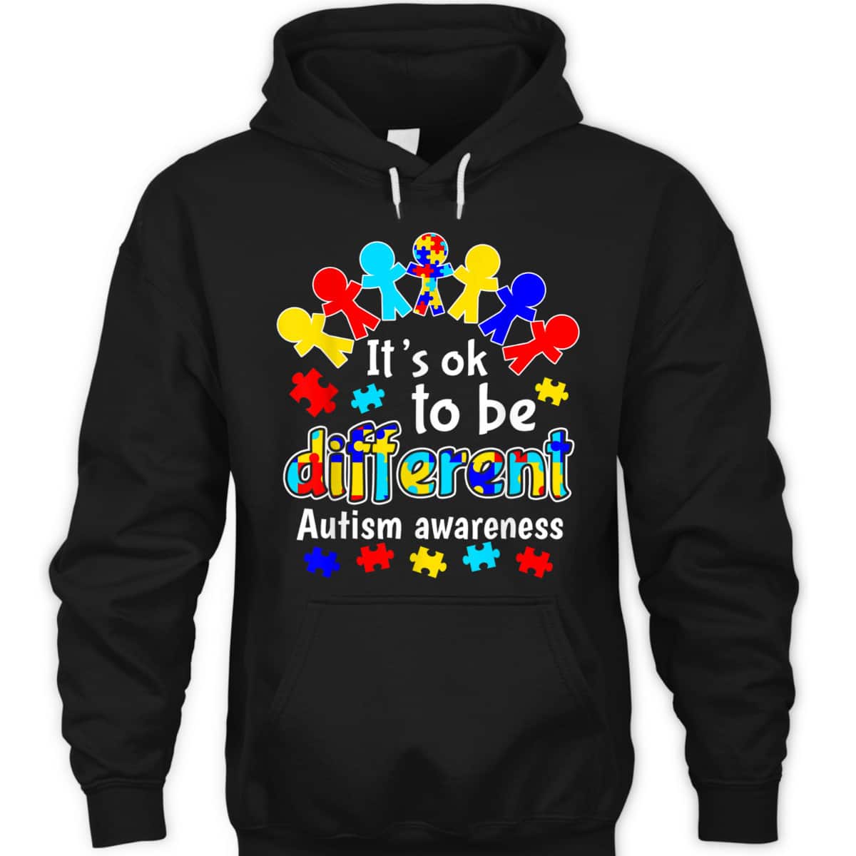 It's Ok To Be Different Autism Awareness T-Shirt