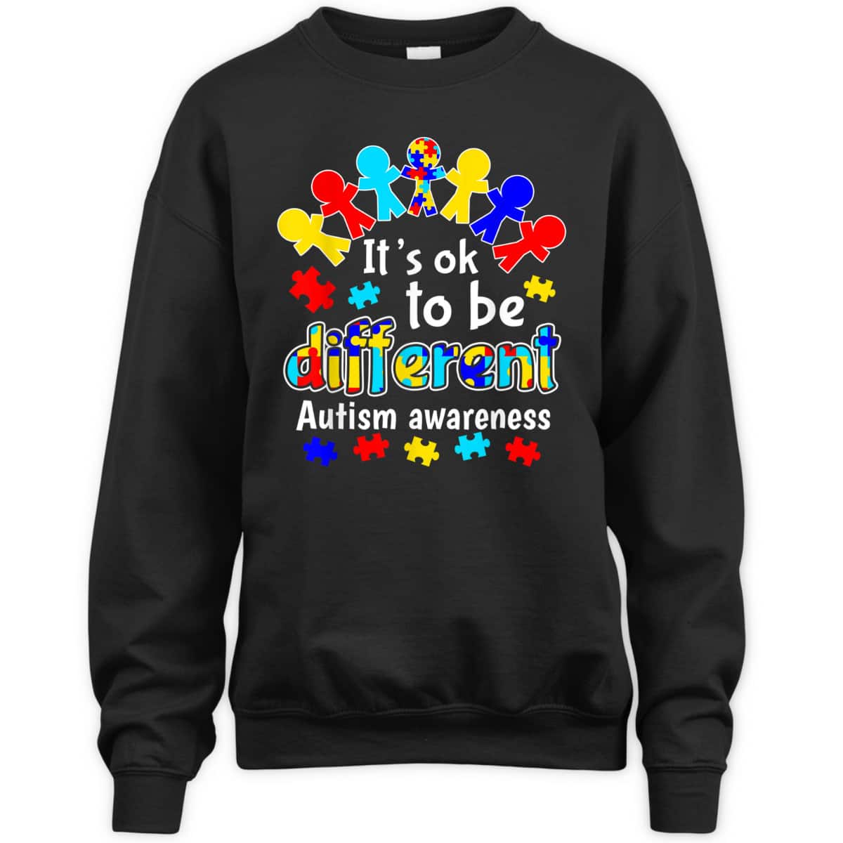 It's Ok To Be Different Autism Awareness T-Shirt
