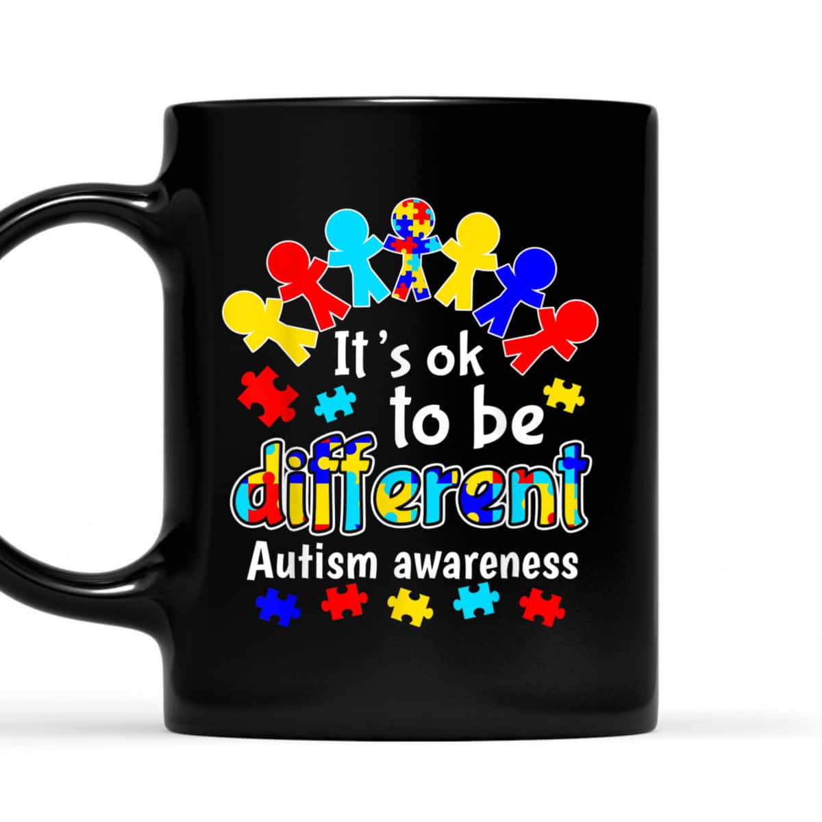 It's Ok To Be Different Autism Awareness T-Shirt It's Ok To Be Different Autism Awareness T-Shirt
