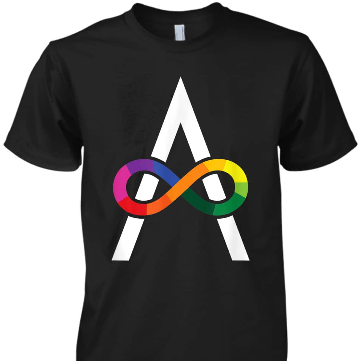 Superhero Brain Autism Infinity Symbol T-Shirt