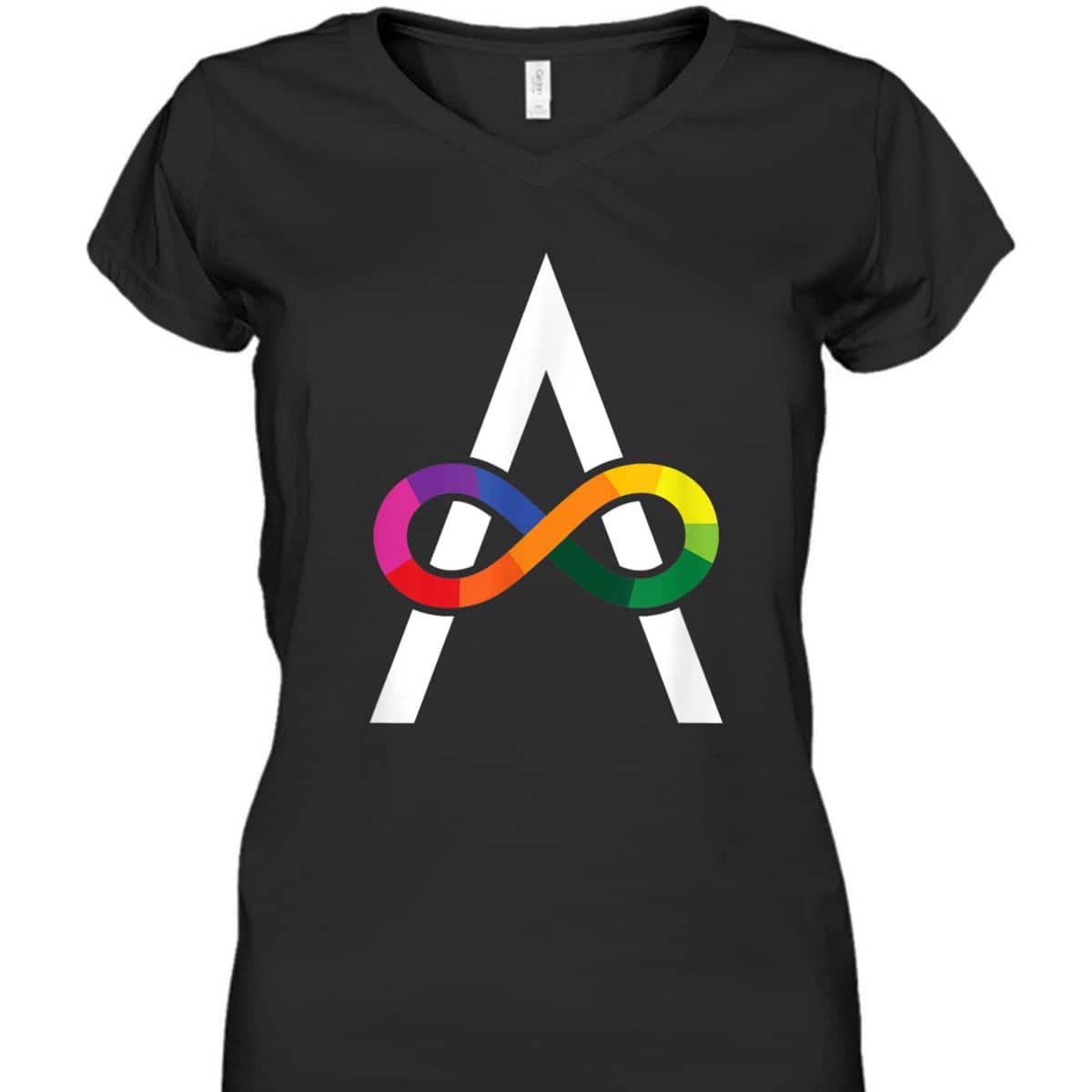 Superhero Brain Autism Infinity Symbol T-Shirt