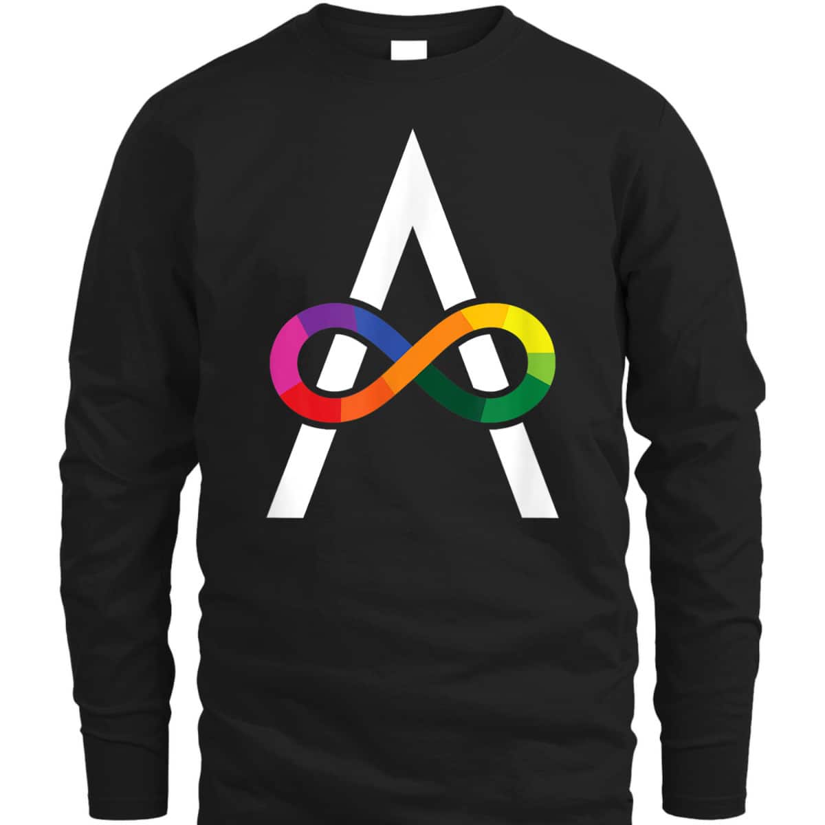 Superhero Brain Autism Infinity Symbol T-Shirt