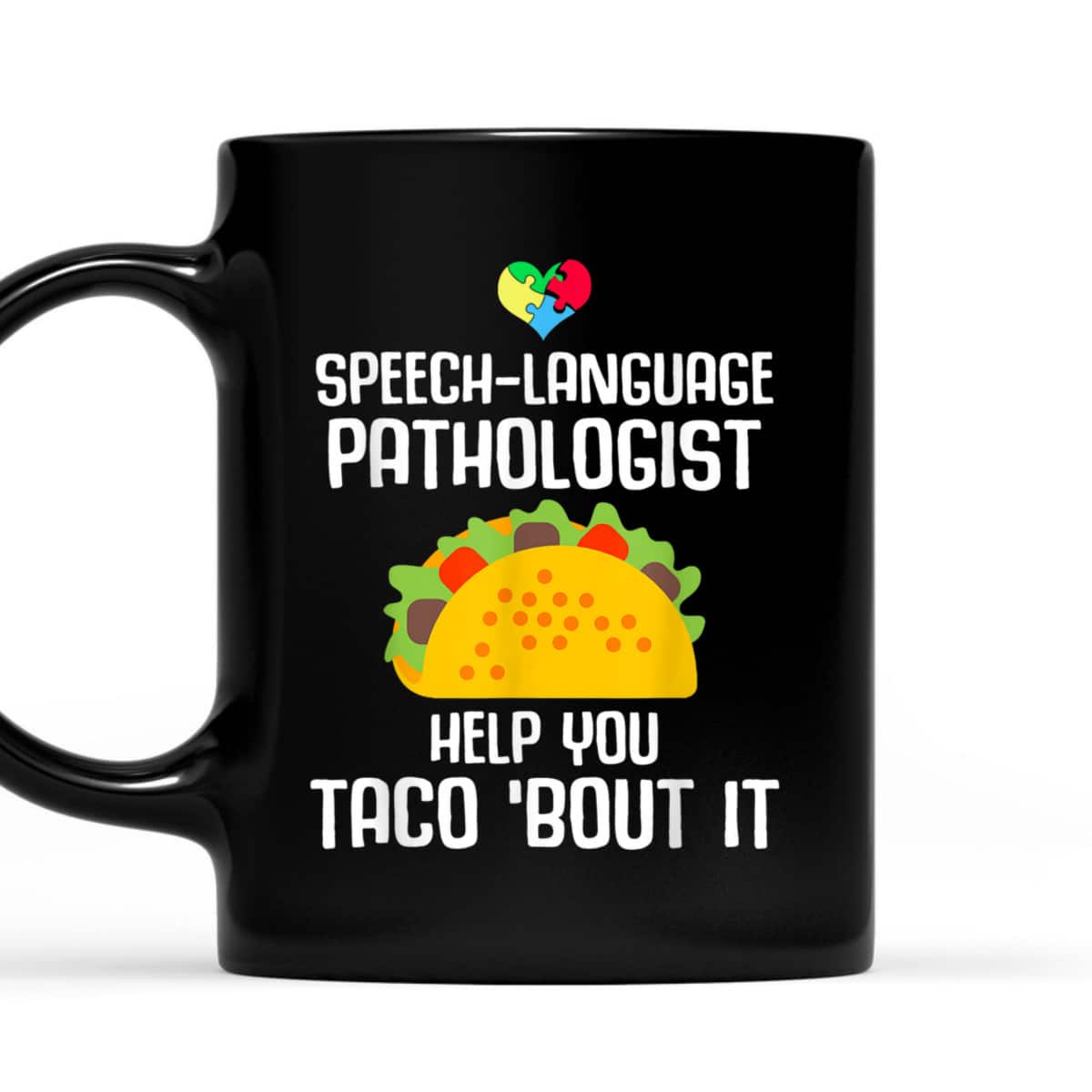 Speech Pathology Therapy Taco Autism Awareness Month T-Shirt