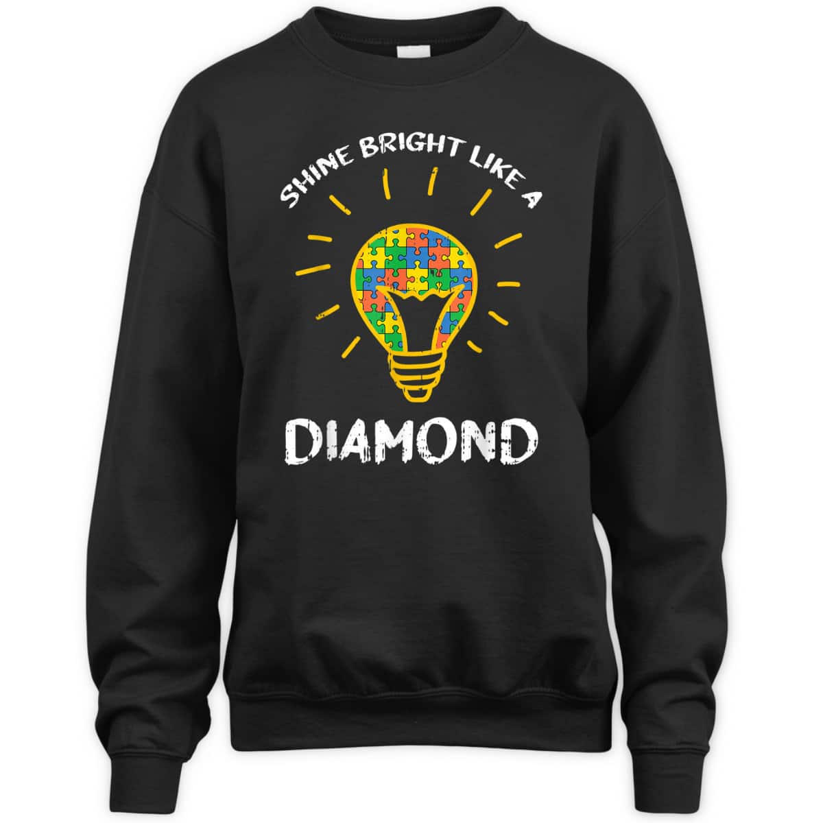 Shine Bright Autism Awareness Cool Puzzle Kids Mom Gifts T-Shirt Shine Bright Autism Awareness Cool Puzzle Kids Mom Gifts T-Shirt