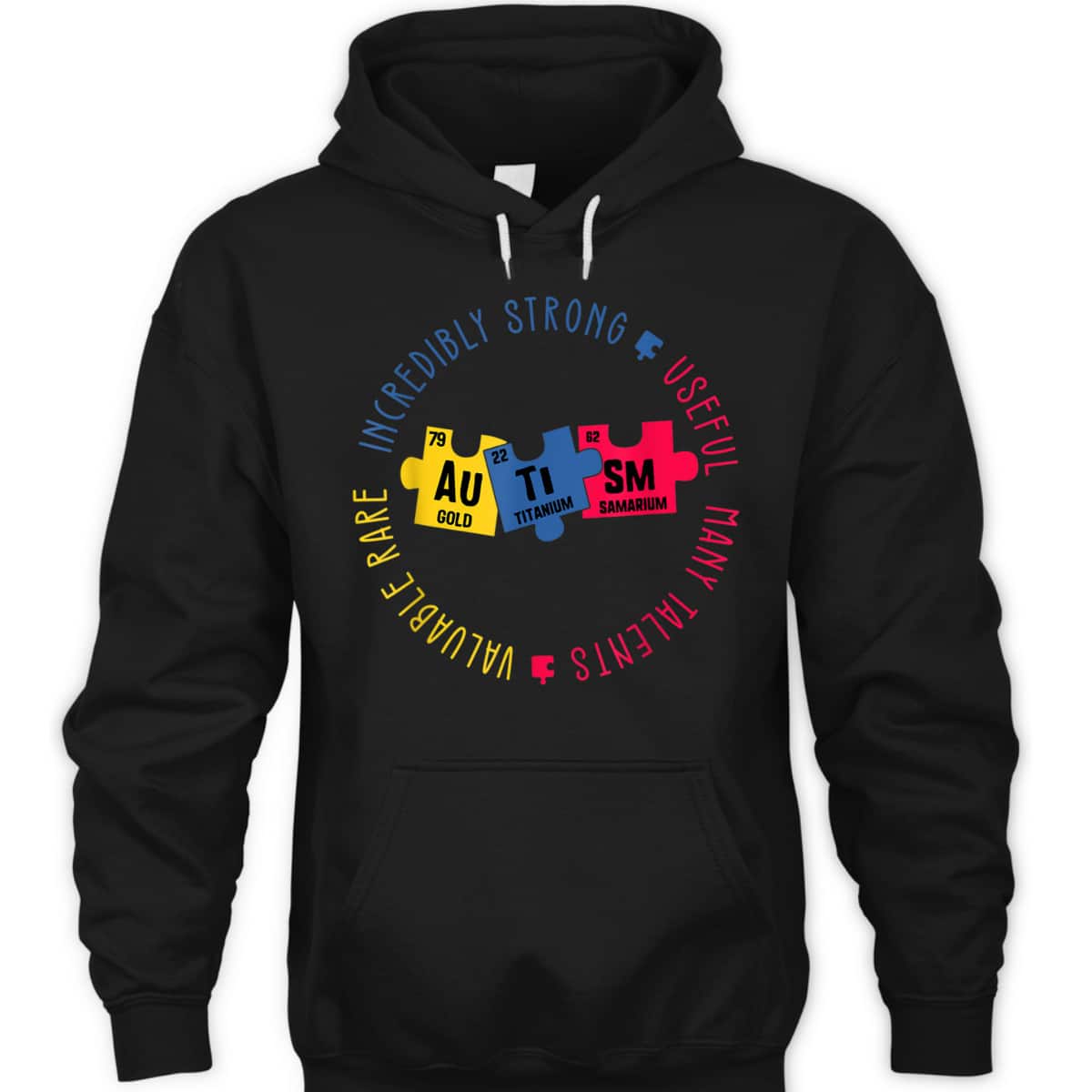 Autism Awareness Periodic Table Elements T-Shirt Autism Awareness Periodic Table Elements T-Shirt