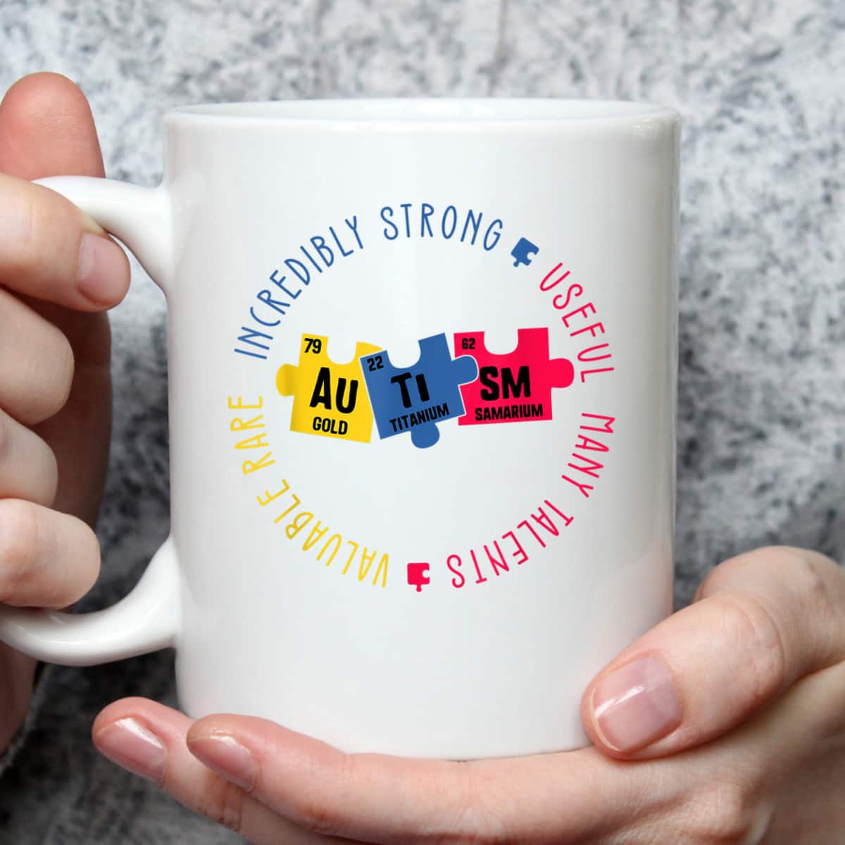 Autism Awareness Periodic Table Elements T-Shirt Autism Awareness Periodic Table Elements T-Shirt