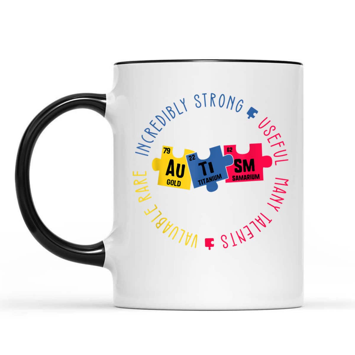 Autism Awareness Periodic Table Elements T-Shirt