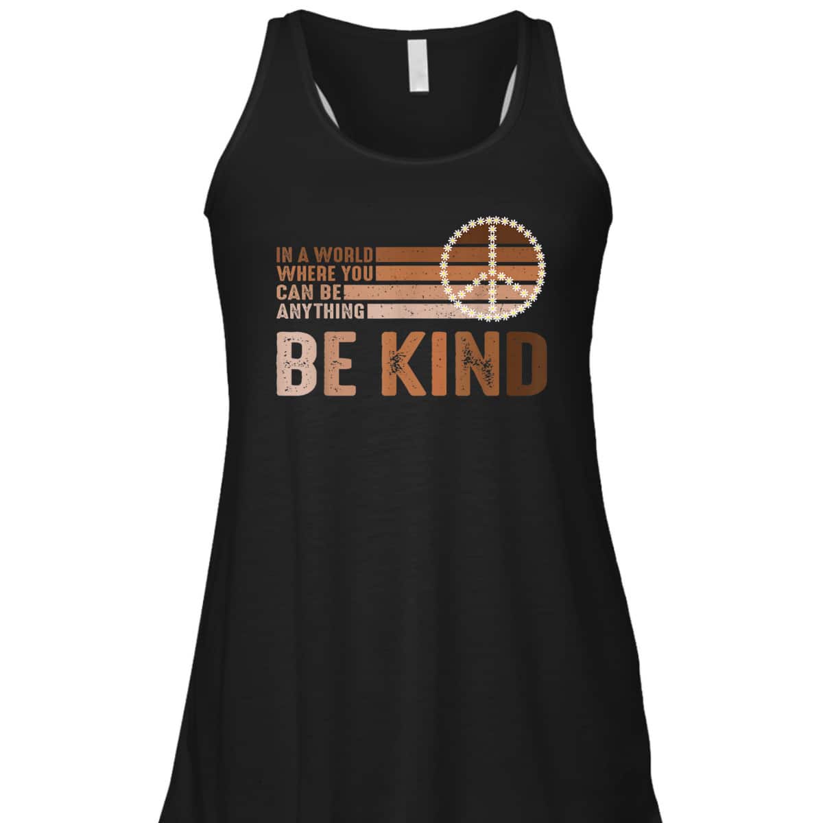 In A World Where You Can Be Anything Be Kind Melanin Autism T-Shirt