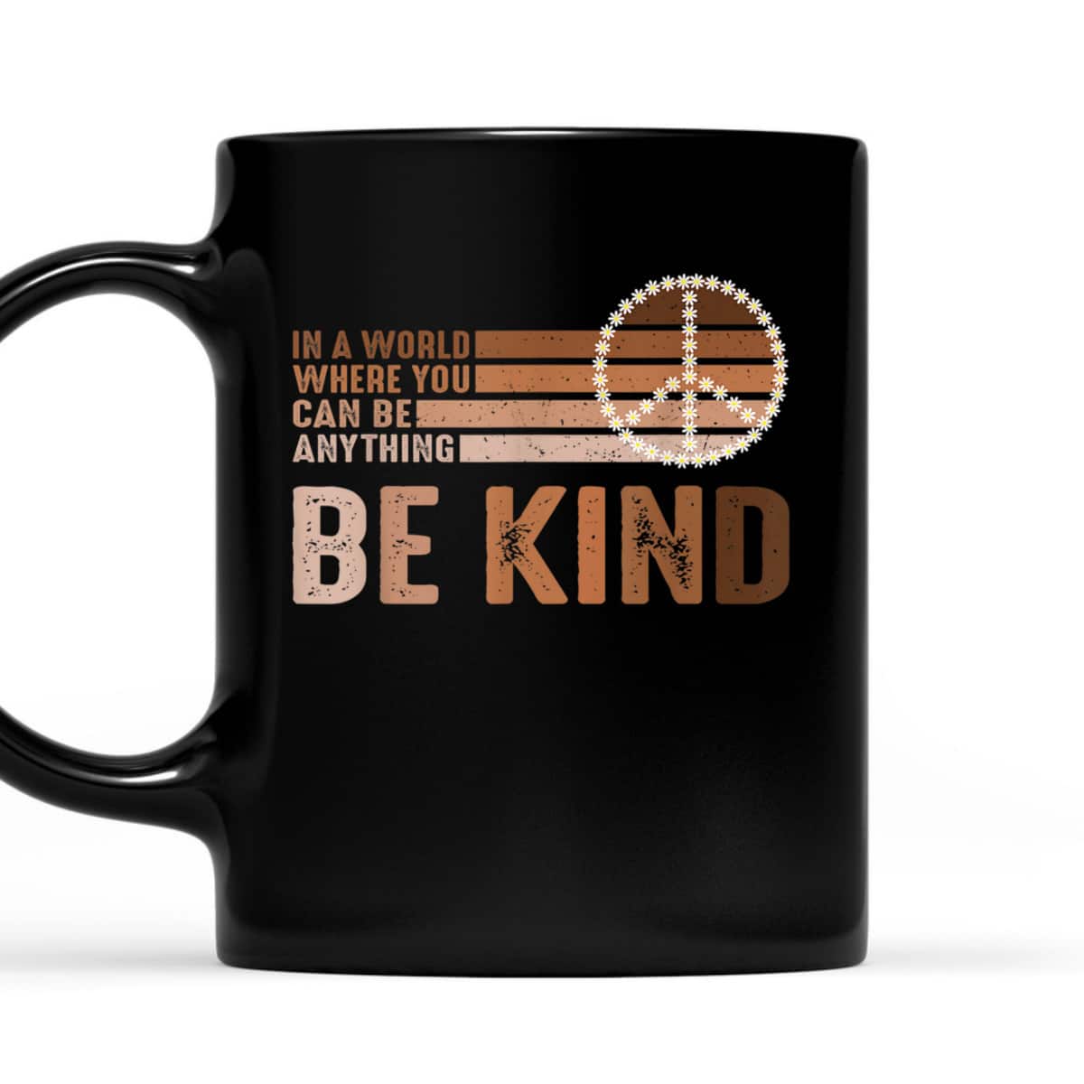 In A World Where You Can Be Anything Be Kind Melanin Autism T-Shirt